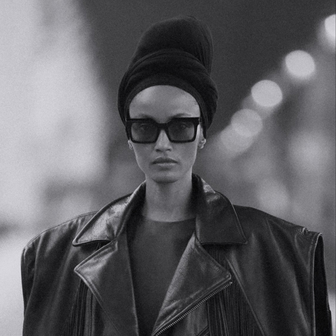 YUKI SUNGLASSES BLACK - BLUE