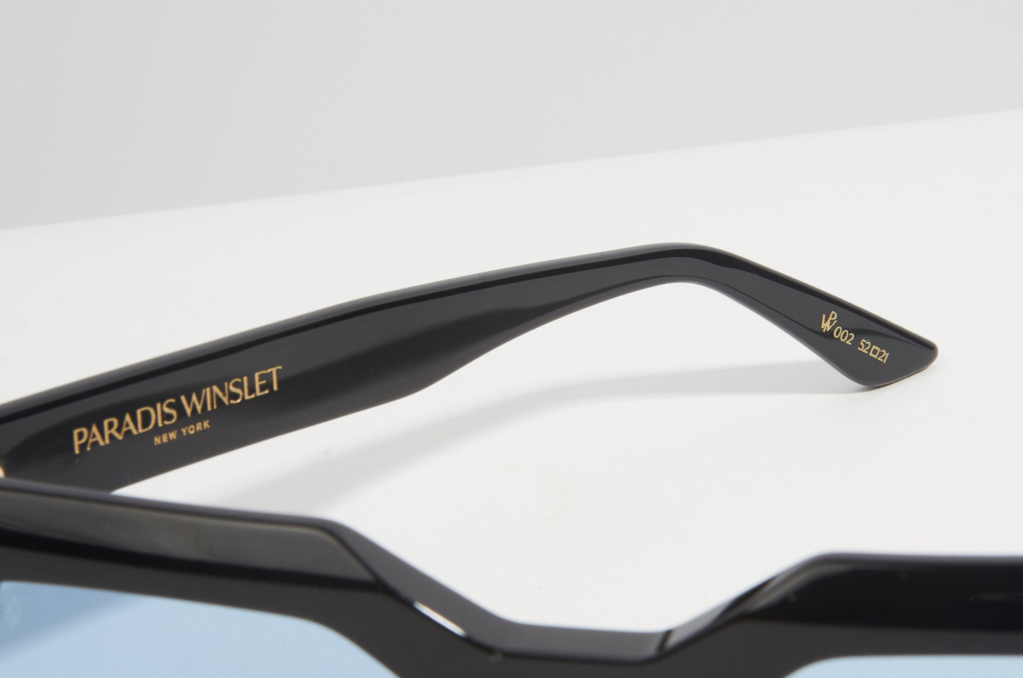YUKI SUNGLASSES BLACK - BLUE