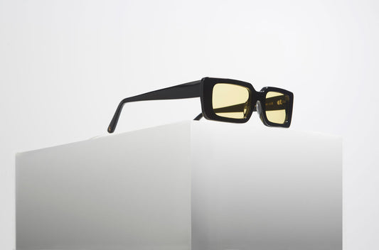 REI SUNGLASSES - BLACK/YELLOW